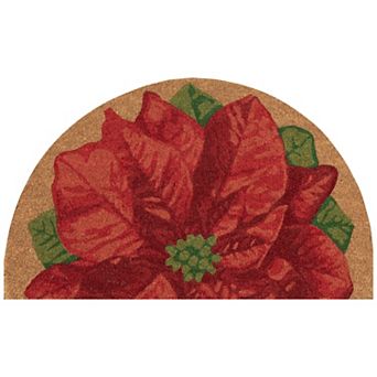 Liora Manne Natura Poinsettia Outdoor Mat