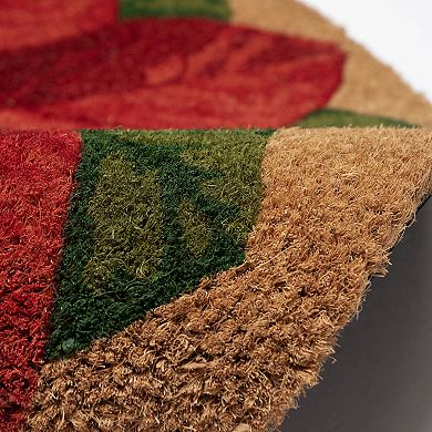 Liora Manne Natura Poinsettia Outdoor Mat