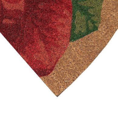Liora Manne Natura Poinsettia Outdoor Mat