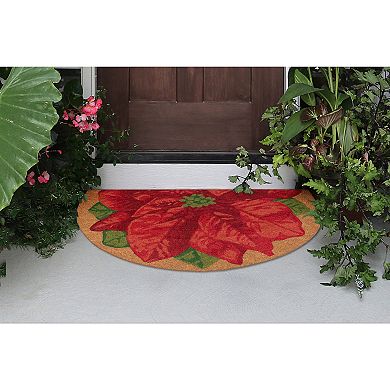 Liora Manne Natura Poinsettia Outdoor Mat