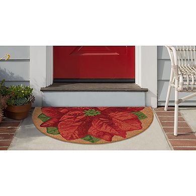 Liora Manne Natura Poinsettia Outdoor Mat