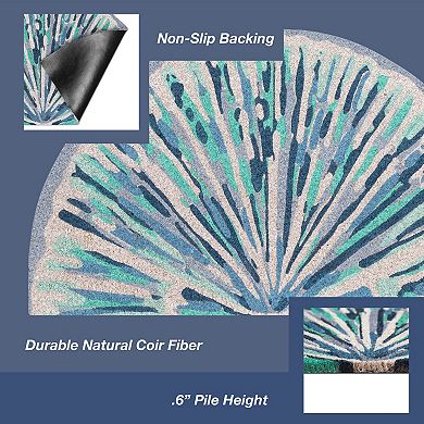 Liora Manne Natura Scallop Outdoor Mat