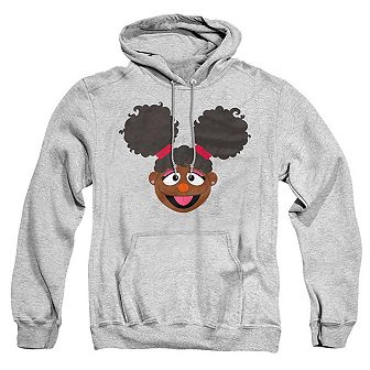 Sesame Street Gabrielle Face Adult Pull Over Hoodie