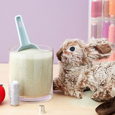 Weighted Beads For Stuffed Animals, Glass Microbead Filler For Blankets, 10 Lbs