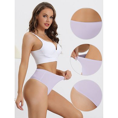 Women's Hign Waist G-string Thongs, Tummy Control Stretch Panties, T-back Undepants