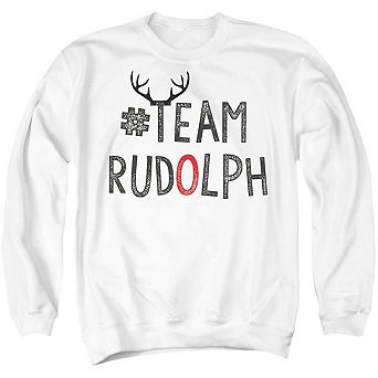 Christmas Team Rudolph Unisex Adult Crewneck Sweatshirt Sweater