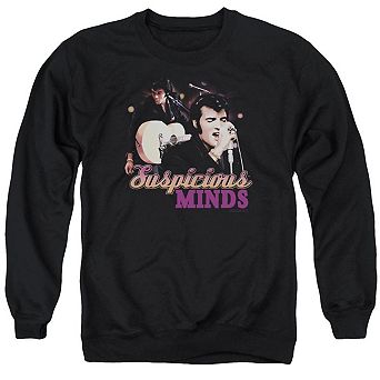 Elvis Presley Suspicious Minds Adult Crewneck Sweatshirt