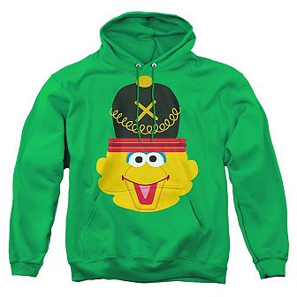 Sesame Street Christmas Nutcracker Big Bird Adult Pull Over Hoodie