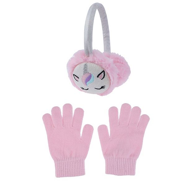 melt the lady logo earmuffs イヤマフラー Girls Elli by Capelli Sweet Unicorn Adjustable Halo Earmuff