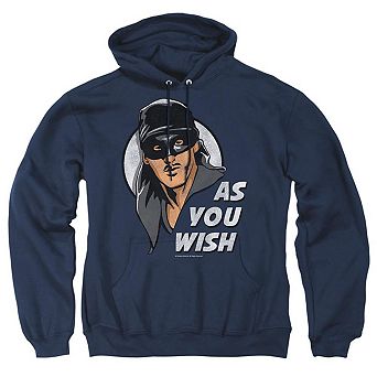 Princess Bride As You Wish Adult Pull Over Hoodie
