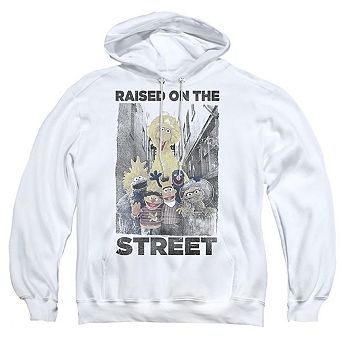 Sesame Street Raised On The Streets Adult Pull Over Hoodie