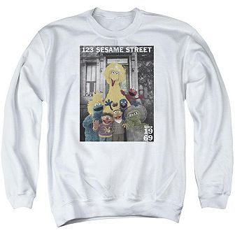 Sesame Street Best Address Adult Crewneck Sweatshirt