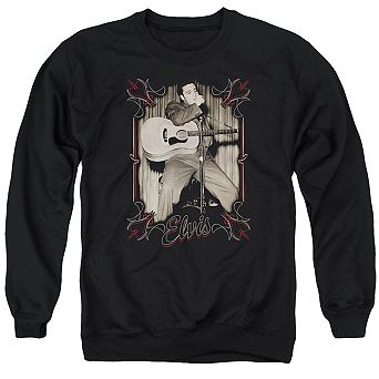 Elvis Presley Elvis Pines Adult Crewneck Sweatshirt