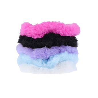 Girls Elli by Capelli 5 pc Faux-Fur Twister Hair Tie Set