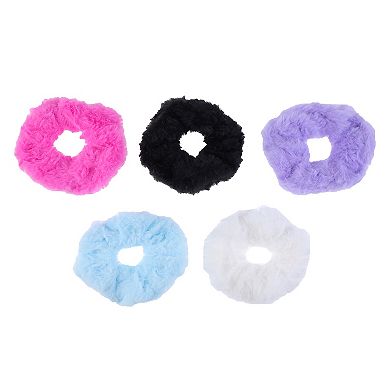 Girls Elli by Capelli 5-pc. Faux-Fur Twister Hair Ties