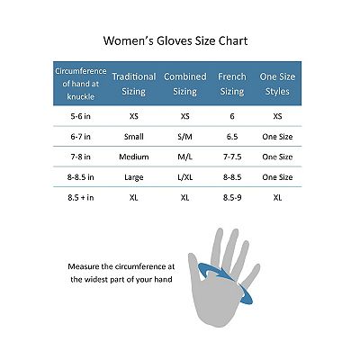 Isotoner Women's Touchscreen Shortie Chevron Driving Winter Glove