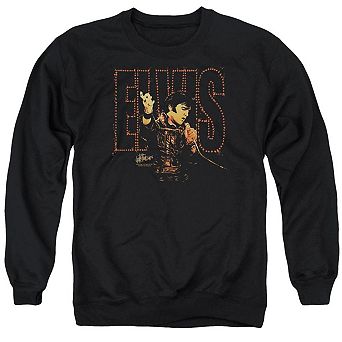 Elvis Presley Take My Hand Adult Crewneck Sweatshirt