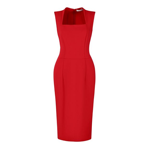 TODAYFUL ★ Squareneck Pencil Dress Squareneck Pencil Dress/TODAYFUL12510321 - Select Shop Loozel