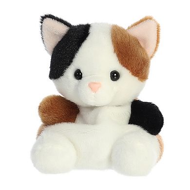 Aurora Mini White Palm Pals 5" Peebs Calico Cat Adorable Stuffed Animal
