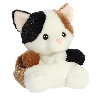 Aurora Mini White Palm Pals 5" Peebs Calico Cat Adorable Stuffed Animal
