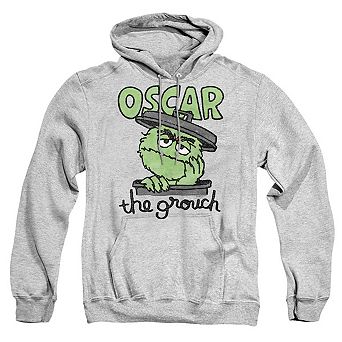 Sesame Street Canned Grouch Adult Pull Over Hoodie