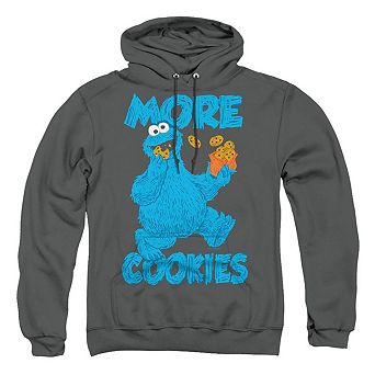 Sesame Street More Cookies Adult Pull Over Hoodie