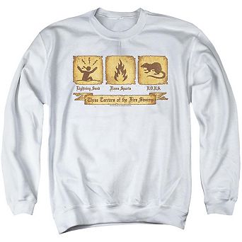 Princess Bride Three Terrors Adult Crewneck Sweatshirt