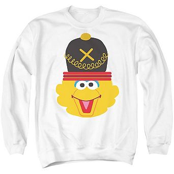 Sesame Street Christmas Nutcracker Big Bird Adult Crewneck Sweatshirt