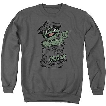Sesame Street Early Grouch Adult Crewneck Sweatshirt