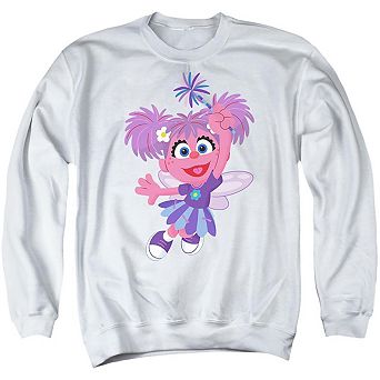 Sesame Street Furry Friends Forever! Abby Cadabby Adult Crewneck Sweatshirt