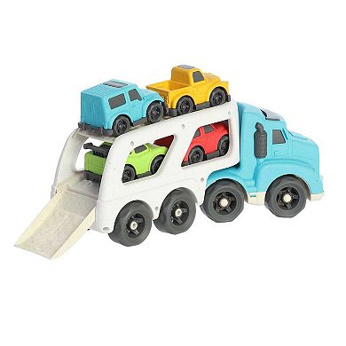 Aurora Toys Small Blue Wheatley Car Hauler Versatile Toy