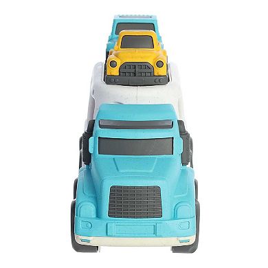 Aurora Toys Large Blue Wheatley 14" Car Hauler Versatile Toy
