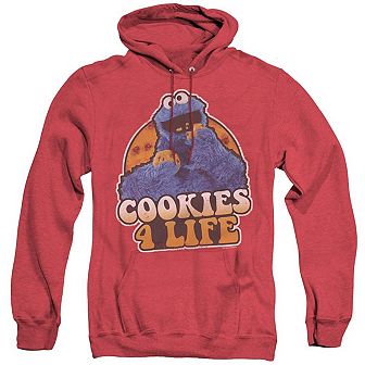 Sesame Street Cookies 4 Life Adult Heather Hoodie