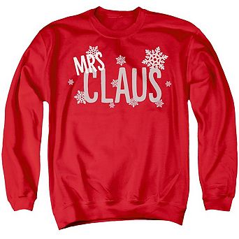Mrs Claus This Christmas Unisex Adult Crewneck Sweatshirt Sweater