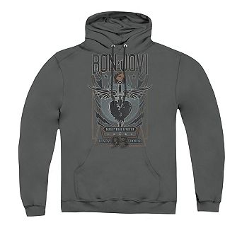 Bon Jovi Keep The Faith Adult Pull Over Hoodie