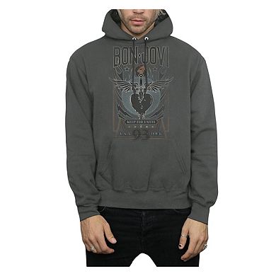 Bon Jovi Keep The Faith Adult Pull Over Hoodie