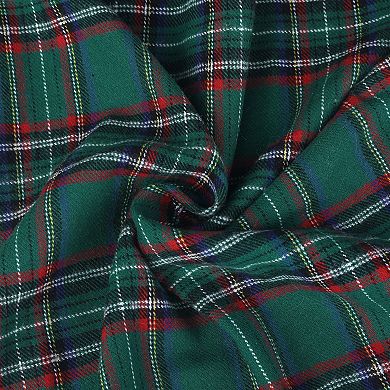 2 Pcs Plaid Pillow Covers Double-sided Checked Decorative Pillow Covers For Sofa 12" X 20"