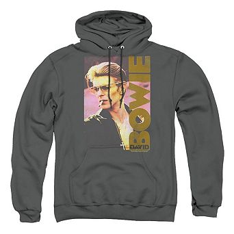 David Bowie Smokin Adult Pull Over Hoodie