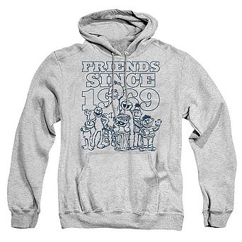 Sesame Street Friendshort Sleeveince Adult Pull Over Hoodie