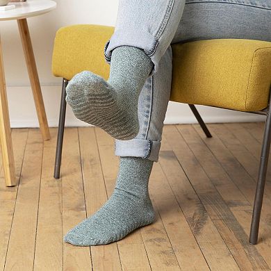Gripjoy Women's Crew Socks With Grips (pack Of 3)