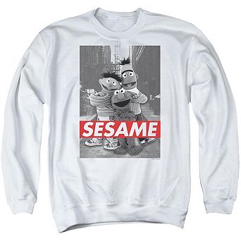 Sesame Street Sesame Adult Crewneck Sweatshirt