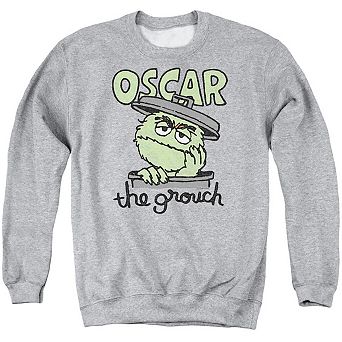 Sesame Street Canned Grouch Adult Crewneck Sweatshirt