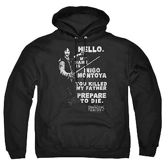 Princess Bride Hello Again Adult Pull Over Hoodie