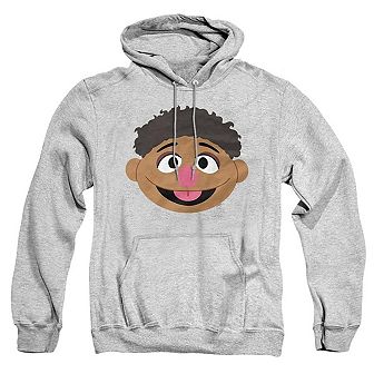 Sesame Street Tamir Face Adult Pull Over Hoodie