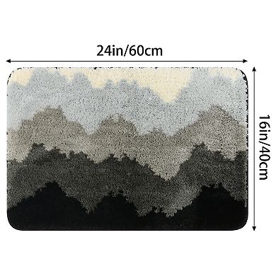 Bathroom Rug Mat Extra Soft Absorbent Non-slip Bath Rugs Plush Bath Carpet