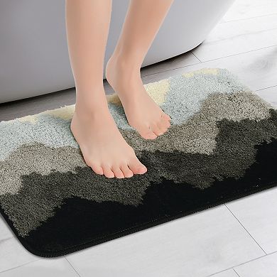 Bathroom Rug Mat Extra Soft Absorbent Non-slip Bath Rugs Plush Bath Carpet
