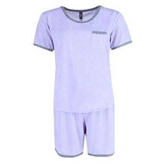 Women's Solid Short Pajama Set