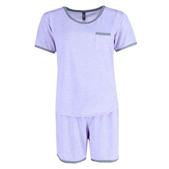 Women's Solid Short Pajama Set