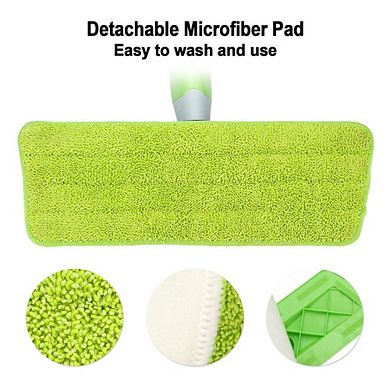 360 Degree Microfiber Floor Spray Mop Cleaner Starter Kit