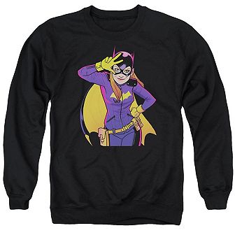Batman Batgirl Moves Adult Crewneck Sweatshirt